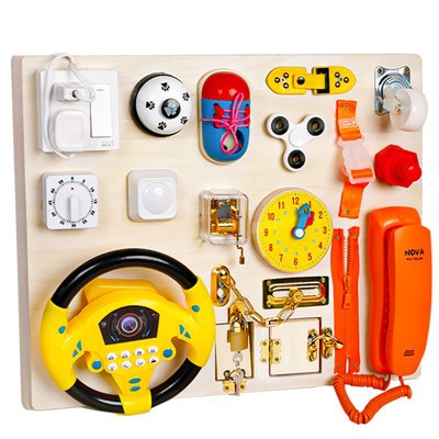 ステアリングホイールビジーボード